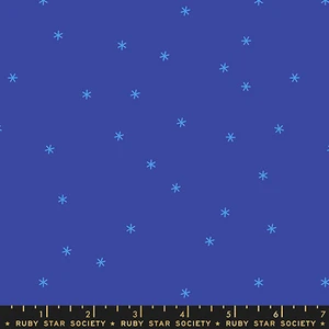 Spark Blue Ribbon from the Sidekicks fabric collection, designed by Melody Miller for Ruby Star Society. OEKO-TEX certified 100% quilting cotton, ideal for quilting, patchwork, dressmaking and crafts: RS5221-30