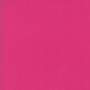 Magenta from the Bella Solids collection by Moda Fabrics. 100% Medium Weight Quilting Cotton.