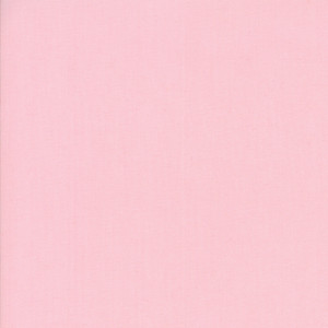 Sisters Pink from the Bella Solids collection by Moda Fabrics. 100% Medium Weight Quilting Cotton.