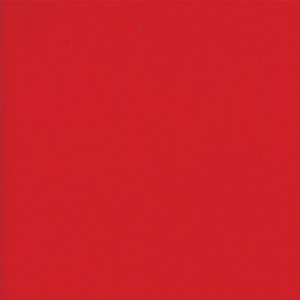 Christmas Red from the Bella Solids collection by Moda Fabrics. 100% Medium Weight Quilting Cotton.