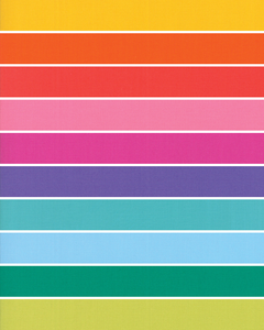 Rainbow Bella Solids Fat Quarter Bundle - 10 Fabrics