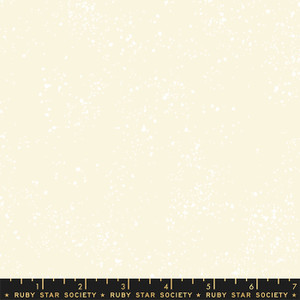 Sweet Cream from the Speckled collection by Ruby Star Society. 100% Lightweight Cotton