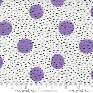 Spots Sugar Plum - The Lookout - Moda Fabrics - 100% medium weight quilting cotton ideal for quilting, patchwork and dressmaking.