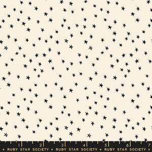 Mini Starry Natural from the Starry quilting fabric collection by Ruby Star Society. 100% cotton quilting fabric, ideal for quilting, patchwork and dressmaking RS4110-21