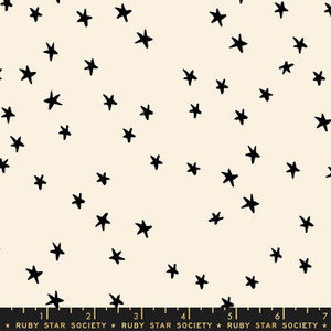 Starry Natural from the Starry quilting fabric collection by Ruby Star Society. 100% cotton quilting fabric, ideal for quilting, patchwork and dressmaking RS4109-35