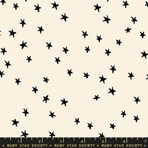 Starry Natural 108 Inch Wideback from the Starry quilting fabric collection by Ruby Star Society. 100% cotton quilting fabric, ideal for quilting, patchwork and dressmaking RS4111-35