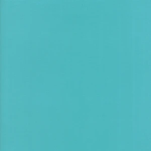 Poolside from the Bella Solids collection by Moda Fabrics. 100% Medium Weight Quilting Cotton.