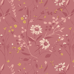 Entwined Echo from the Willow quilting fabric collection designed by Sharon Holland for Art Gallery Fabrics. 100% cotton quilting fabric, ideal for quilting, patchwork and dressmaking WLW35605