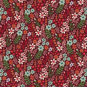 Floriferous from the Maven quilting fabric collection design by Maureen Cracknell for Art Gallery Fabrics. 100% cotton quilting fabric, ideal for quilting, patchwork and dressmaking MAV77815