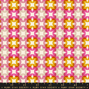 Flower Plaid Raspberry from the Woodland Park quilting fabric collection designed by Rashida Coleman-Hale for Ruby Star Society. 100% cotton quilting fabric, ideal for quilting, patchwork and dressmaking RS1085-14