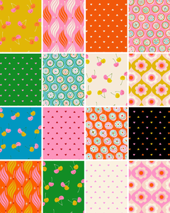 Trinkektry fat quarter bundle by Ruby Star Society. 100% cotton quilting fabric, ideal for quilting, patchwork and dressmaking