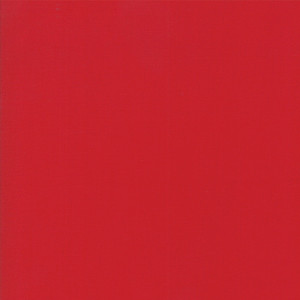Cherry from the Bella Solids collection by Moda Fabrics. 100% Medium Weight Quilting Cotton.