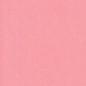 Betty's Pink from the Bella Solids collection by Moda Fabrics. 100% Medium Weight Quilting Cotton.