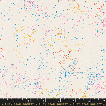 Confetti from the Speckled collection by Ruby Star Society. 100% Lightweight Cotton