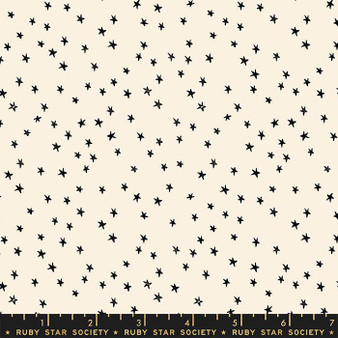 Mini Starry Natural from the Starry quilting fabric collection by Ruby Star Society. 100% cotton quilting fabric, ideal for quilting, patchwork and dressmaking RS4110-21