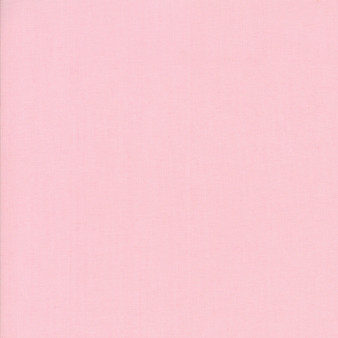 Sisters Pink from the Bella Solids collection by Moda Fabrics. 100% Medium Weight Quilting Cotton.