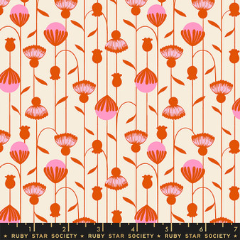 Arches Fire from the Backyard quilting fabric collection by Ruby Star Society. 100% cotton quilting fabric, ideal for quilting, patchwork and dressmaking RS2089-11