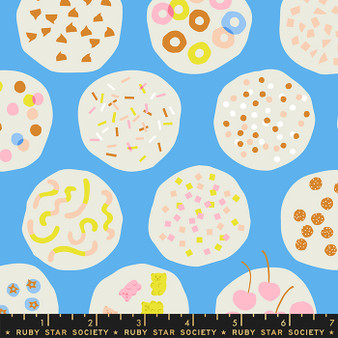 Ice Cream Toppings Altitude from the Sugar Cone quilting fabric collection by Ruby Star Society. 100% cotton quilting fabric, ideal for quilting, patchwork and dressmaking RS3061-13