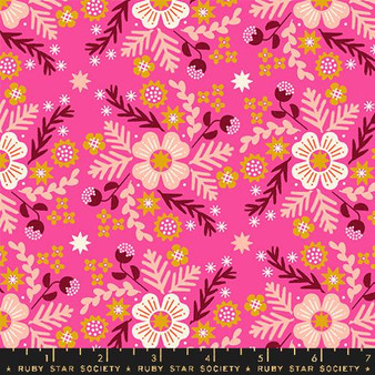 Wildflower Playful from the Pivot quilting fabric collection by Ruby Star Society. 100% cotton quilting fabric, ideal for quilting, patchwork and dressmaking RS1073-14