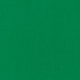 Emerald from the Bella Solids collection by Moda Fabrics. 100% Medium Weight Quilting Cotton.