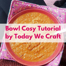 Bowl Cosy Tutorial by Today We Craft