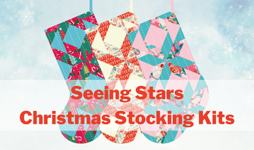 Seeing Stars Stocking Pattern Kits: Sew Your Own Christmas Stocking