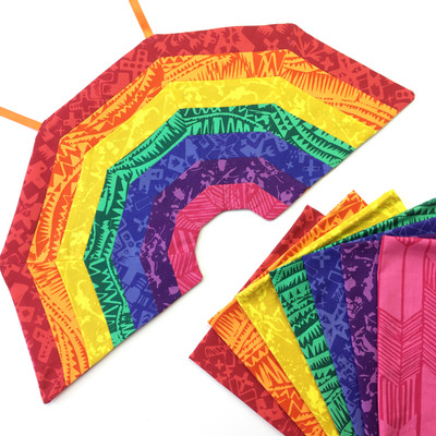 Patchwork Hanging Rainbow Tutorial