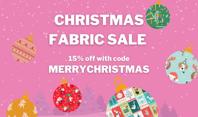 Christmas Fabric Sale 2023: 15% Off All Christmas Fabric