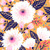 Dahlia Party Gold White from the Vibrant Blooms quilting fabric collection designed by Jess Phoenix for Paintbrush Studio Fabrics (PBS Fabrics). 100% cotton quilting fabric, ideal for quilting, patchwork and dressmaking 120-22230