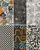 True to Hue Black fat quarter bundle