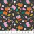 Notions Black from the Bits and Bobs collection designed by Sarah Hearts for Figo Fabrics. 100% medium weight quilting cotton ideal for quilting, patchwork and dressmaking 91263-99