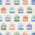 Snowglobes Scenes from the Frost and Fir Christmas quilting fabric collection designed by The Sewcial Bee Collective for Art Gallery Fabrics. 100% cotton quilting fabric, ideal for quilting, patchwork and dressmaking SBCFF3130