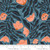 Dancing Flowers Lake from the Folk and Lore quilting fabric collection designed by Fancy That Design House for Moda Fabrics. 100% cotton quilting fabric, ideal for quilting, patchwork and dressmaking 45602-23