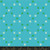 Diamond Flowers Turquoise from the Best Day Ever quilting fabric collection designed by Melody Miller for Ruby Star Society. 100% cotton quilting fabric, ideal for quilting, patchwork and dressmaking RS0107-16