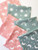 The Sky Above Blush and Sage Fat Quarter Bundle. 100% cotton quilting fabric, ideal for quilting, patchwork and dressmaking