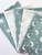The Sky Above Sage Fat Quarter Bundle. 100% cotton quilting fabric, ideal for quilting, patchwork and dressmaking