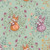 Foxes Five from the Crafting Magic fabric collection designed by Maureen Cracknell for Art Gallery Fabrics. 100% OEKO-TEX Certified Standard Quilting and Patchwork Cotton Fabric TRB5006