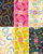 Pivot Fat Quarter Bundle designed by Rashida Coleman-Hale for Ruby Star Society. 100% cotton quilting fabric, ideal for quilting, patchwork and dressmaking