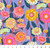 Zinnia Show Glow from the Jumpstart quilting fabric collection designed by Anna Maria Textiles for Northcott. 100% cotton quilting fabric, ideal for quilting, patchwork and dressmaking AMT131-42C