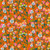 Silene Tangerine from the Jumpstart quilting fabric collection design by Anna Maria Textiles for Northcott. 100% cotton quilting fabric, ideal for quilting, patchwork and dressmaking AMT127-59L