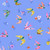 Breezin from the Lucky Charms quilting fabric collection designed by Bethan Janine for Thread and Ink Design. 100% cotton quilting fabric, ideal for quilting, patchwork and dressmaking LUCK1004