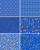 Ruby Star Society Blue Ribbon Fat Quarter Bundle - 6 Fabrics