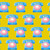 Telephones Golden Hour from the Sparkle Mart quilting fabric collection designed by Melody Miller for Ruby Star Society. 100% cotton quilting fabric, ideal for quilting, patchwork and dressmaking RS0121-15