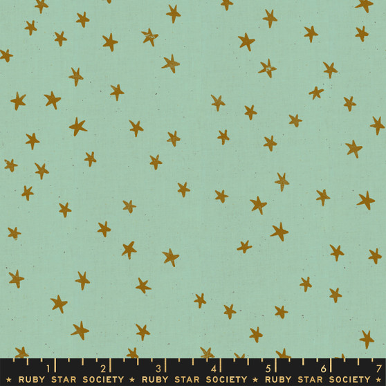 Frost from the Starry collection by Ruby Star Society. 100% Lightweight Unbleached Cotton