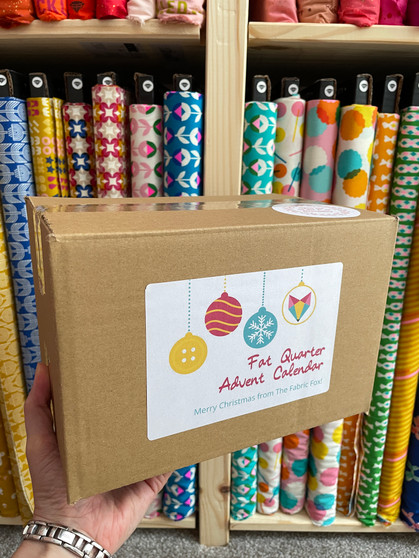 The Fabric Fox Ruby Star Society Fat Quarter Advent Calendar 