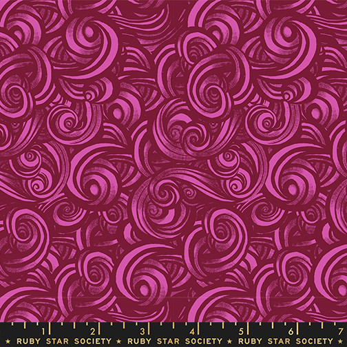 Smoke Rose from the Fire Glow quilting fabric collection designed by Sarah Watts for Ruby Star Society. 100% cotton quilting fabric, ideal for quilting, patchwork and dressmaking RS2135-14