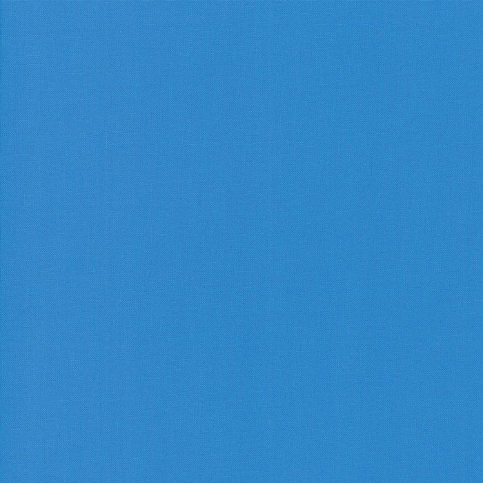 Cornflower from the Bella Solids collection by Moda Fabrics. 100% Medium Weight Quilting Cotton.