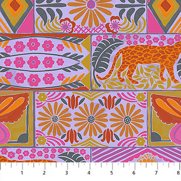 Bricklayer Haze from the Rhapsody quilting fabric collection designed by Anna Maria Textiles for Northcott. 100% cotton quilting fabric, ideal for quilting, patchwork and dressmaking AMT174-82L