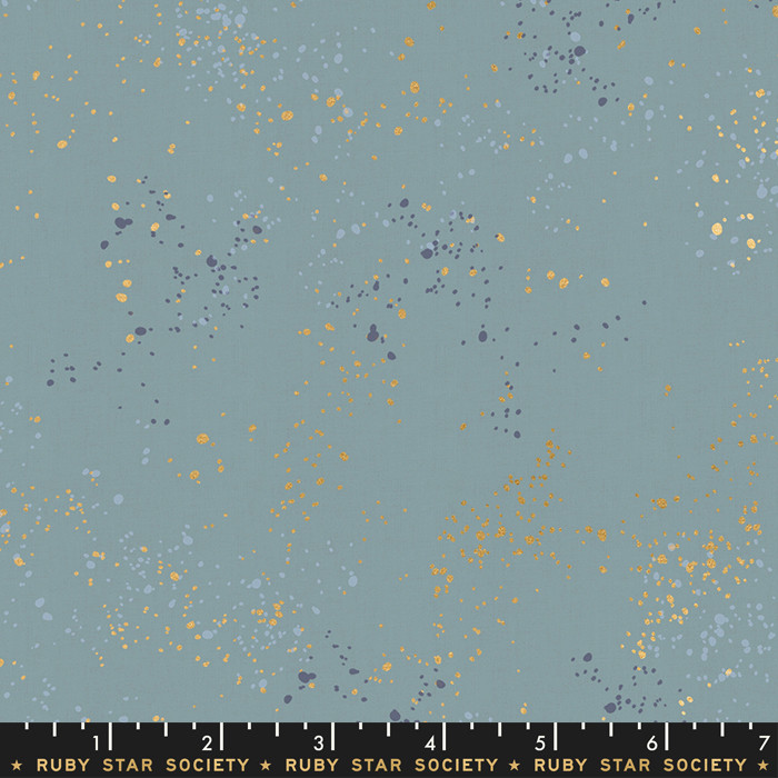 Speckled Soft Blue from the Speckled quilting fabric collection by Ruby Star Society. 100% cotton quilting fabric, ideal for quilting, patchwork and dressmaking RS5027-48M