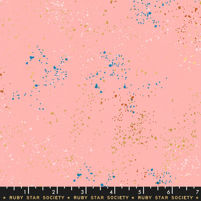 Speckled Cotton Candy from the Speckled quilting fabric collection by Ruby Star Society. 100% cotton quilting fabric, ideal for quilting, patchwork and dressmaking RS5027-37M